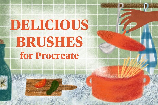 Download Delicious Brushes for Procreate