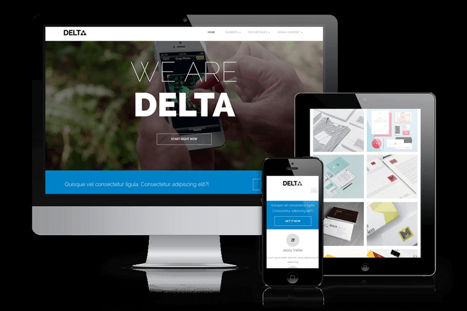 Download Delta - free WP theme