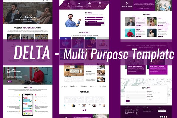 Download Delta - Multi Purpose One Page