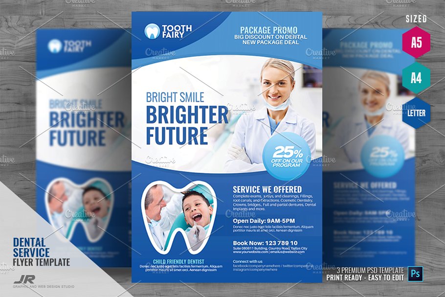 Download Dentist Dental Services Flyer