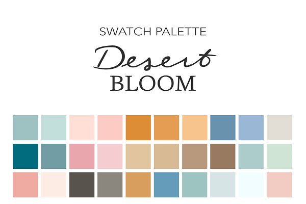 Download Color Palette Swatches Procreate PSD