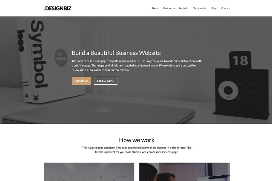 Download Designbiz WordPress Theme