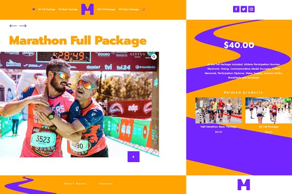Download Marathon Packages Template