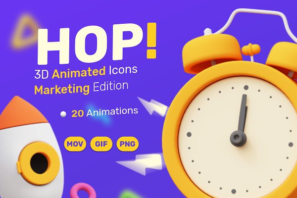Download Marketing 3D Animated Pack
