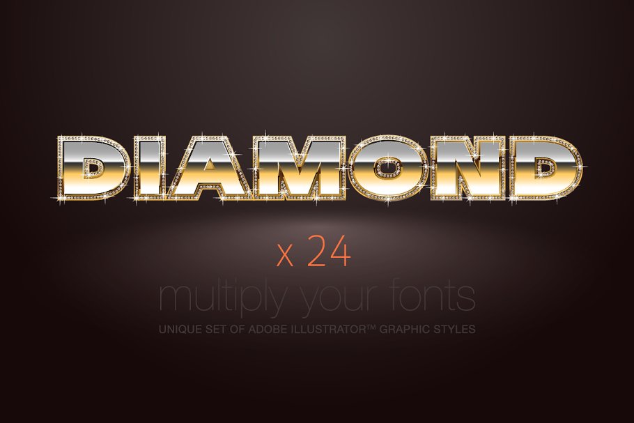 Download AI CS5 graphic styles Diamond