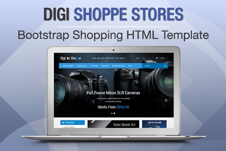 Download Digi Shoppe Stores Bootstrap