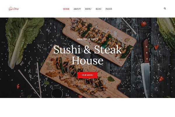 Download DinePress - Business Food Theme