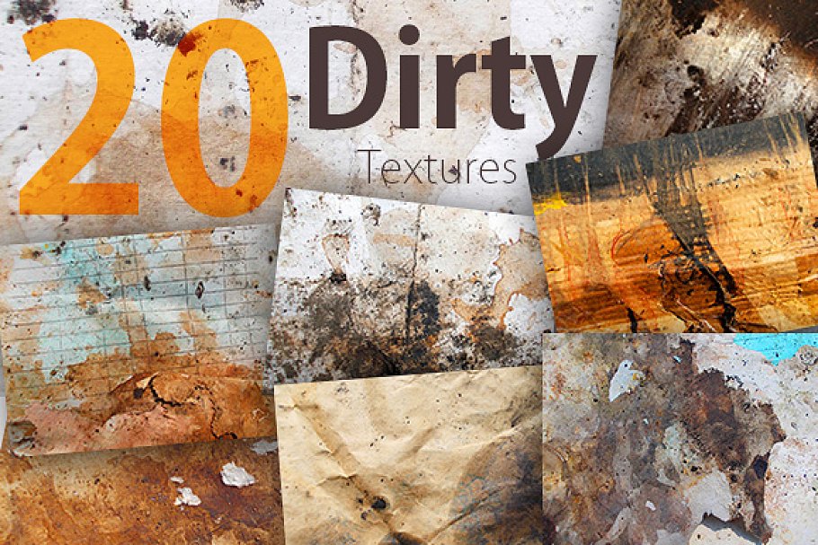 Download 20 Dirty Texture Pack