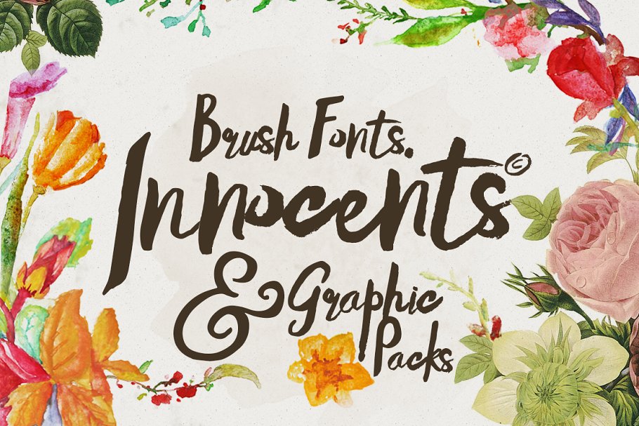 Download Innocents fonts & Graphic packs