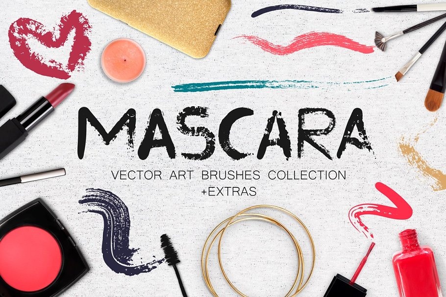 Download Mascara - Vector Art Brushes