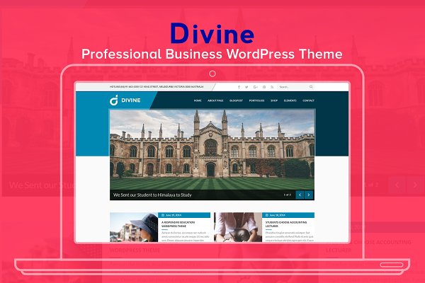 Download Divine Business WordPress Theme