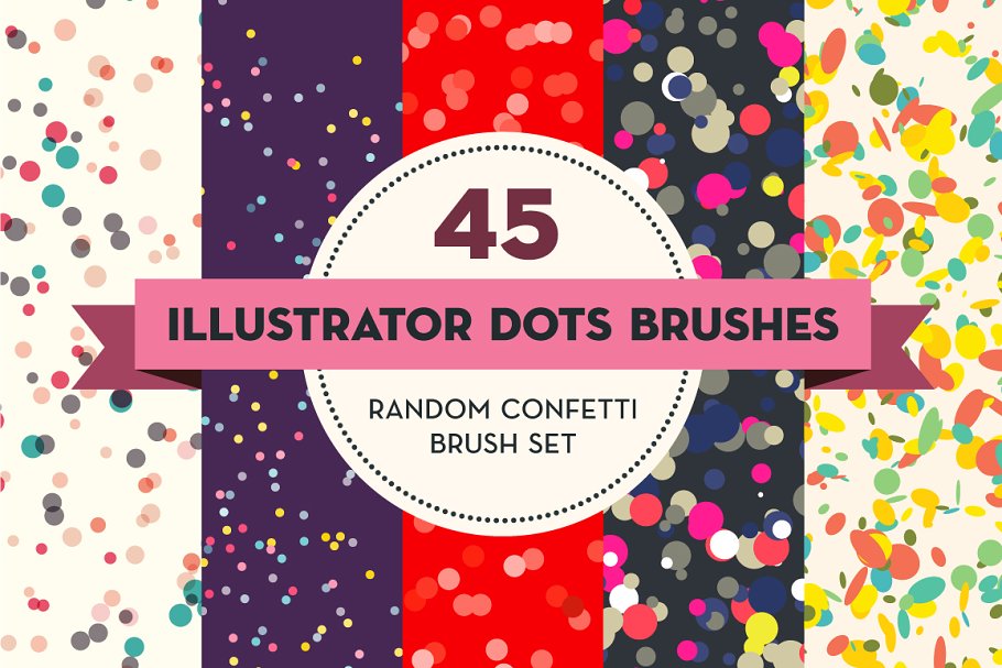 Download 45 Illustrator Dots Brushes