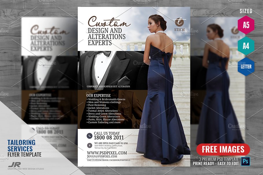 Download Dressmaking and Tailoring Flyer