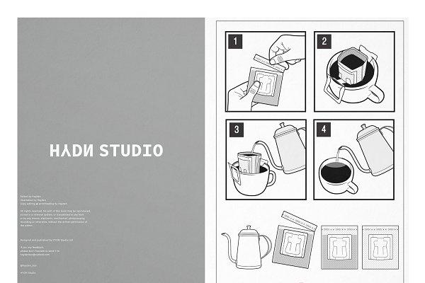 Download Drip Coffee Bag vector Design