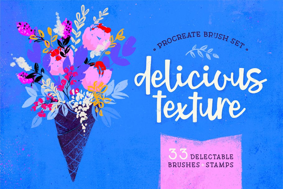 Download Delicious Texture Procreate Brushes