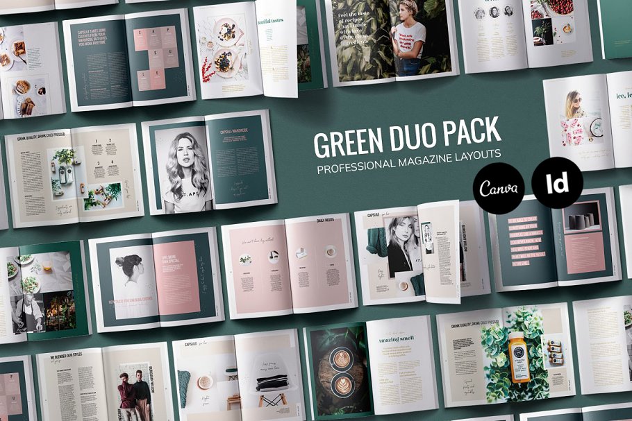 Download Magazine Duo Pack / CANVA