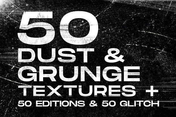 Download Dust and Grunge Glitch Textures