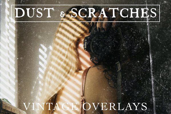 Download 30 Dust & Scratch Film Overlays