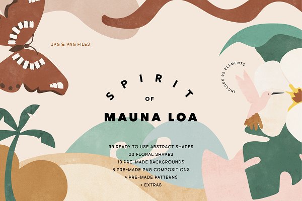Download Spirit of Mauna Loa Abstract Shapes