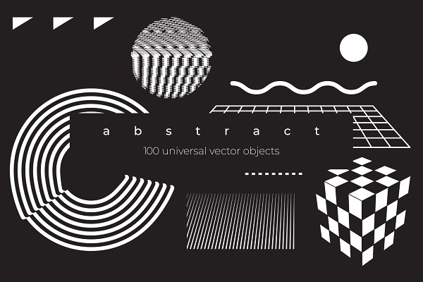 Download Abstract 100 Universal Vector Object