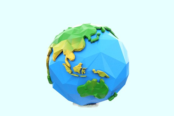 Download Low Poly Earth