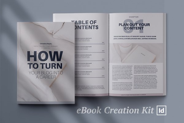 Download eBook creation kit InDesign template