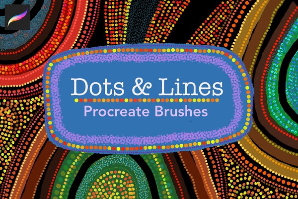 Download Dots and Lines Procreate Brushes