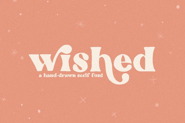 Download Wished | Hand-drawn Serif Font