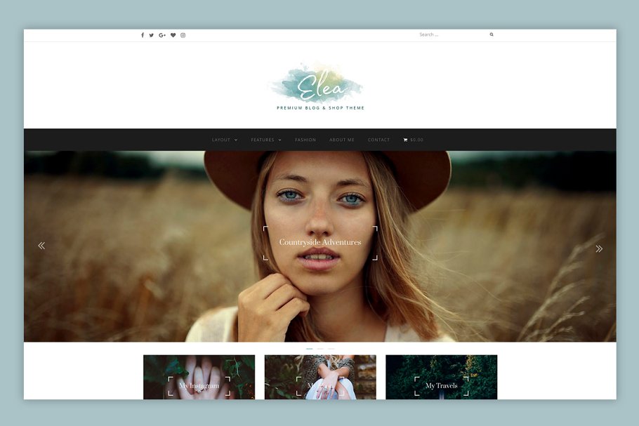 Download Elea - Elegant Blog & Shop Theme