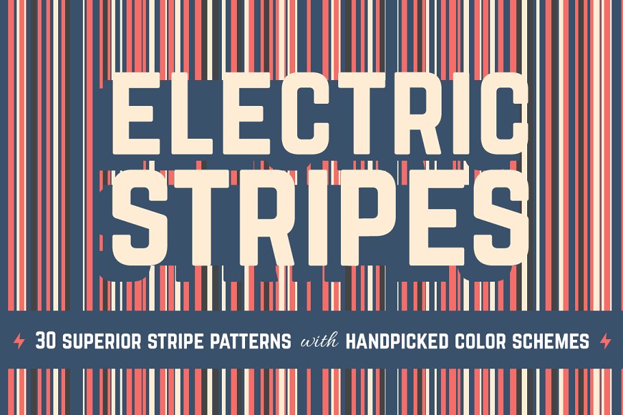 Download Electric Stripes Pattern