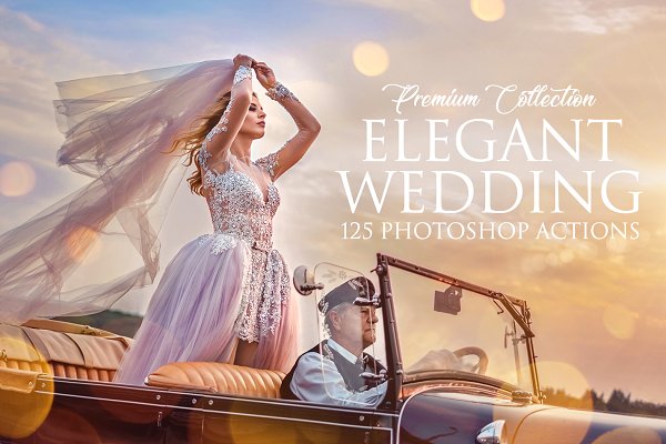 Download Elegant Wedding Photoshop Actions