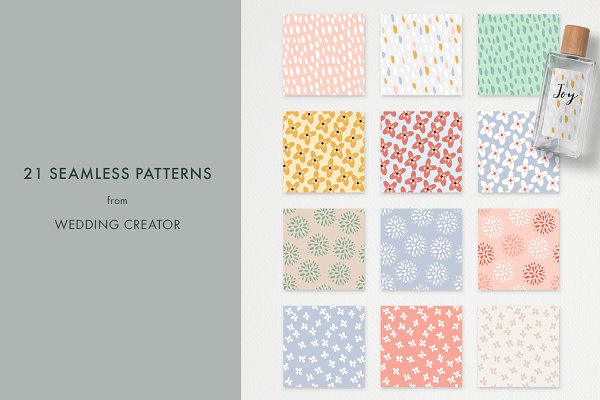 Download 21 seamless patterns