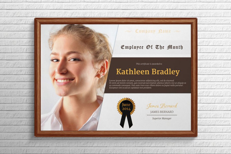Download Employee Of The Month Certificate