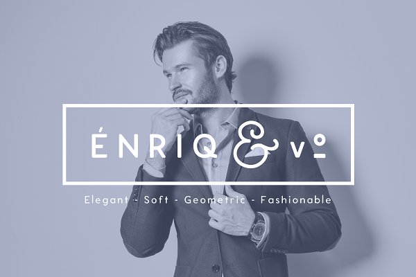 Download ENRIQ - Elegant Sans Serif Font