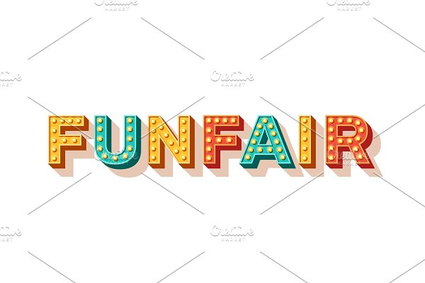 Download Funfair typography design