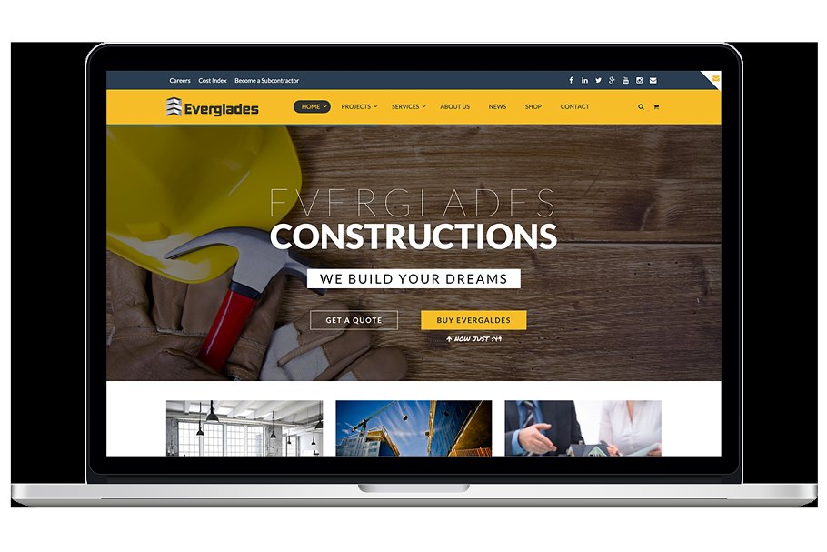 Download Construction WordPress Theme