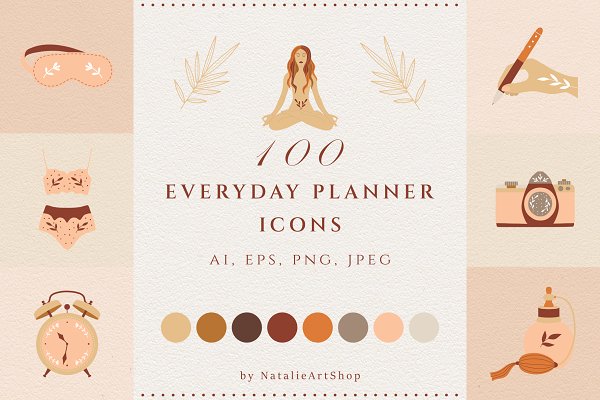 Download Everyday Planner Icon Set