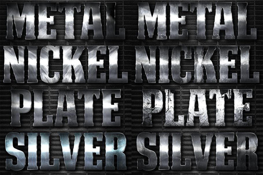 Download 32 Extreme Metal Layer Styles 4