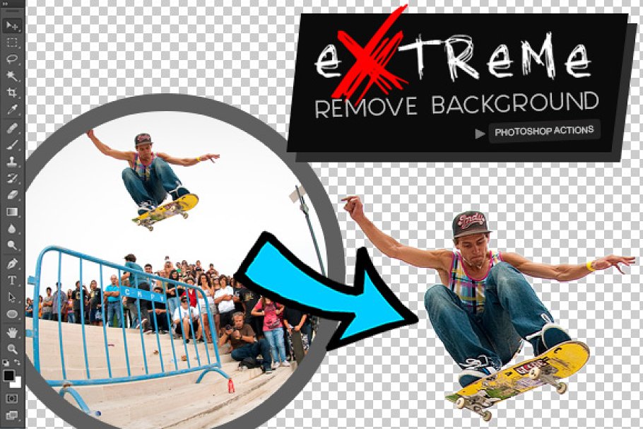 Download Extreme Remove Background Actions