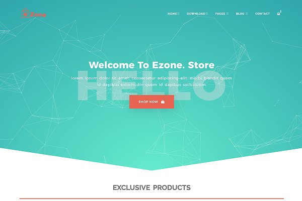 Download eZone - Bootstrap eCommerce Template
