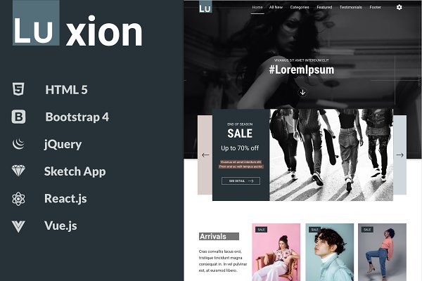Download Luxion - Fashion and Ecommerce Theme