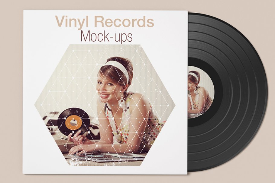 Download Vinyl Record Mockup