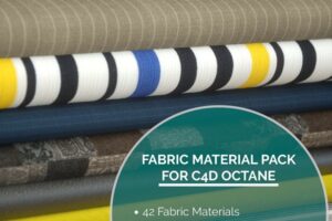 Download 42 Fabric Materials for C4D Octane
