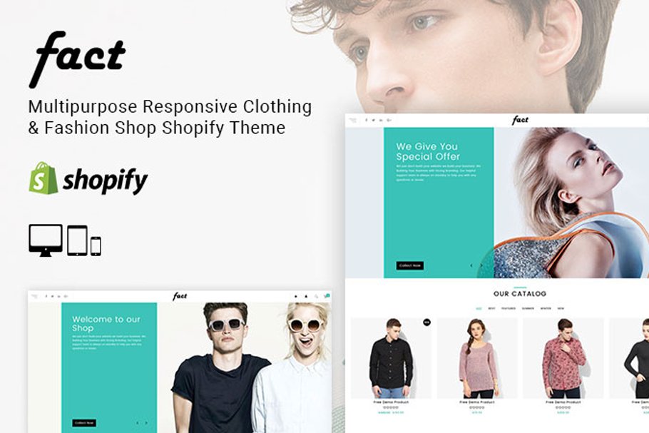 Download Fact - Clothing Shop Shopify Theme