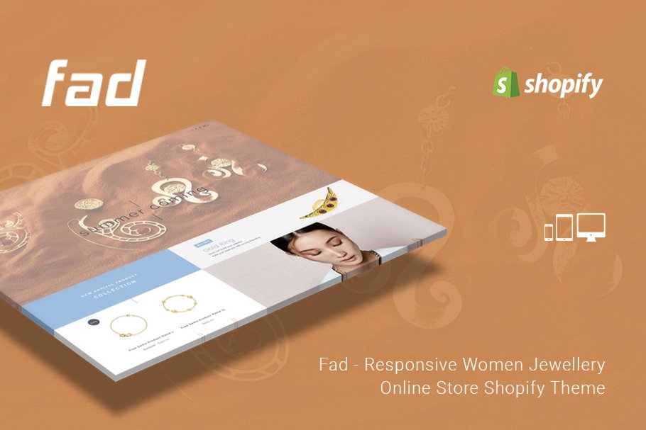 Download Fad Jewellery Store Shopify Theme