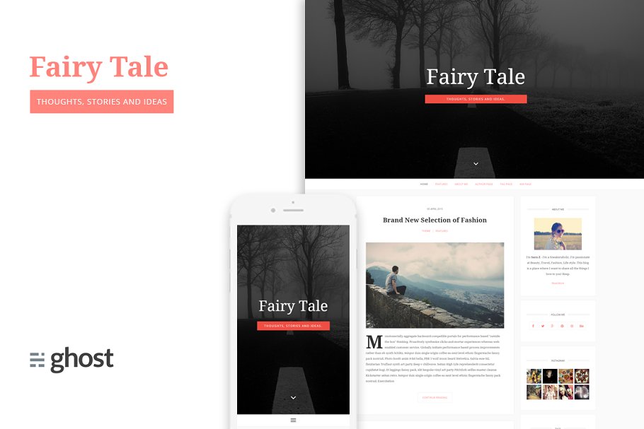Download Fairytale - Blogging Theme for Ghost