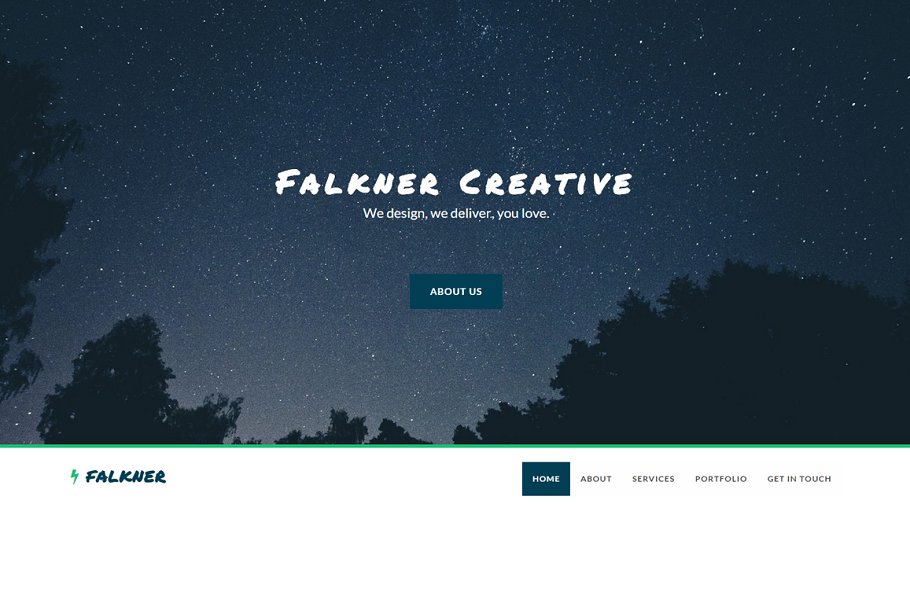 Download Falkner - Agency Template
