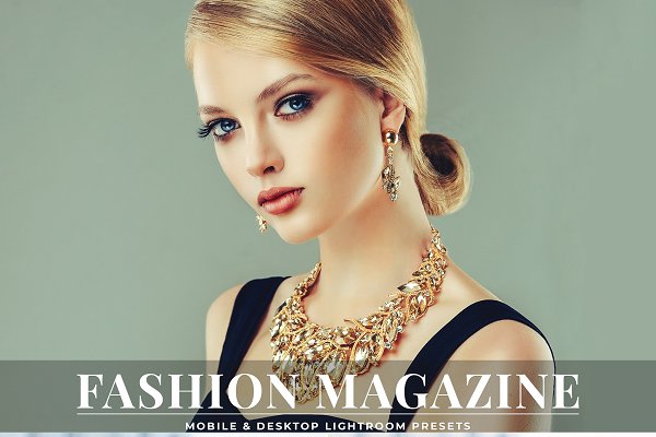 Download Fashion Magazine Lightroom Presets