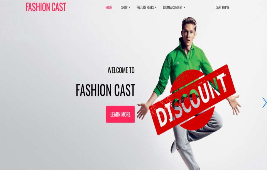 Download Fashion Cast - VirtueMart template