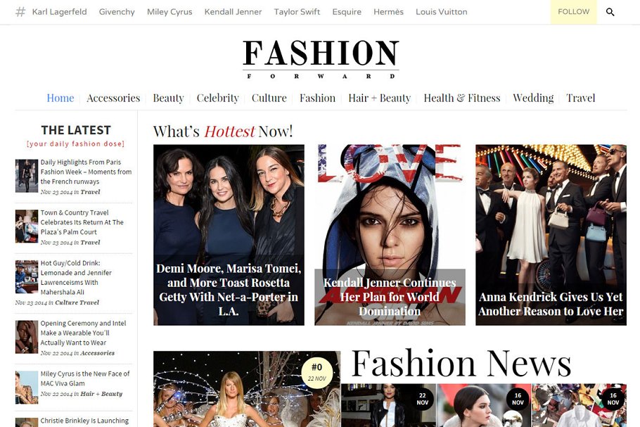 Download FashionForward - Fashion Magazine